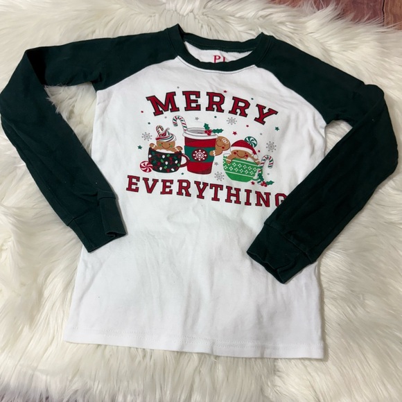 PJ Place “Merry Everything” Christmas Pajama Set – Size 8 - Picture 2 of 16
